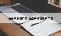 山东声测管厂家,济南声测管生产厂家