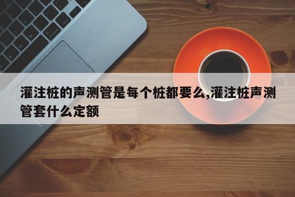 灌注桩的声测管是每个桩都要么,灌注桩声测管套什么定额